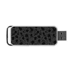 Floral Pattern Portable Usb Flash (one Side) by ValentinaDesign