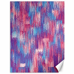 Vertical Behance Line Polka Dot Blue Green Purple Red Blue Small Canvas 36  X 48   by Mariart