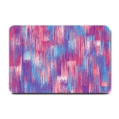 Vertical Behance Line Polka Dot Blue Green Purple Red Blue Small Small Doormat  by Mariart