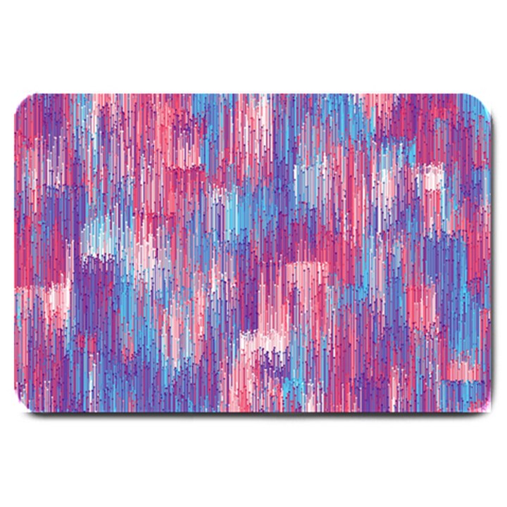 Vertical Behance Line Polka Dot Blue Green Purple Red Blue Small Large Doormat 