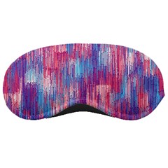 Vertical Behance Line Polka Dot Blue Green Purple Red Blue Small Sleeping Masks