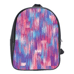 Vertical Behance Line Polka Dot Blue Green Purple Red Blue Small School Bags(large)  by Mariart