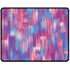 Vertical Behance Line Polka Dot Blue Green Purple Red Blue Small Fleece Blanket (medium)  by Mariart