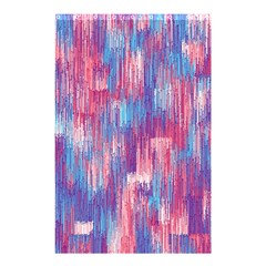 Vertical Behance Line Polka Dot Blue Green Purple Red Blue Small Shower Curtain 48  X 72  (small)  by Mariart