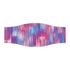 Vertical Behance Line Polka Dot Blue Green Purple Red Blue Small Stretchable Headband by Mariart