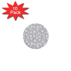 Floral Pattern 1  Mini Buttons (10 Pack)  by ValentinaDesign