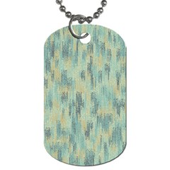 Vertical Behance Line Polka Dot Grey Dog Tag (two Sides)