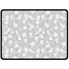 Floral Pattern Fleece Blanket (large)  by ValentinaDesign