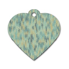 Vertical Behance Line Polka Dot Grey Dog Tag Heart (two Sides) by Mariart