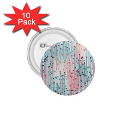 Vertical Behance Line Polka Dot Grey Pink 1 75  Buttons (10 Pack) by Mariart