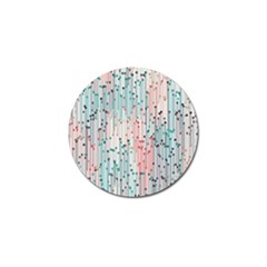 Vertical Behance Line Polka Dot Grey Pink Golf Ball Marker by Mariart