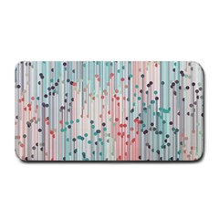 Vertical Behance Line Polka Dot Grey Pink Medium Bar Mats by Mariart