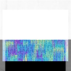 Vertical Behance Line Polka Dot Purple Green Blue Rectangular Jigsaw Puzzl by Mariart