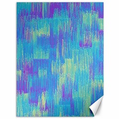 Vertical Behance Line Polka Dot Purple Green Blue Canvas 36  X 48  