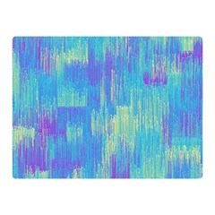 Vertical Behance Line Polka Dot Purple Green Blue Double Sided Flano Blanket (mini) 