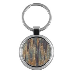 Vertical Behance Line Polka Dot Grey Orange Key Chains (round)  by Mariart