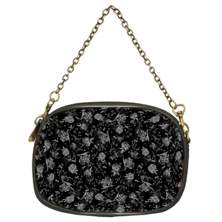 Floral pattern Chain Purses (Two Sides) 