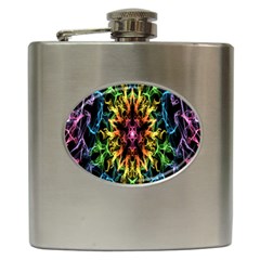 Getting Started With Generative Media Militia Fire Hip Flask (6 Oz) by Mariart