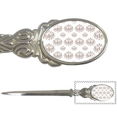 Dot Lotus Flower Flower Floral Letter Openers