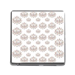 Dot Lotus Flower Flower Floral Memory Card Reader (square) by Mariart