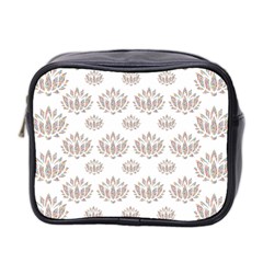 Dot Lotus Flower Flower Floral Mini Toiletries Bag 2-side