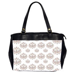 Dot Lotus Flower Flower Floral Office Handbags (2 Sides)  by Mariart