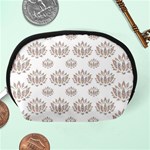 Dot Lotus Flower Flower Floral Accessory Pouches (Medium)  Back