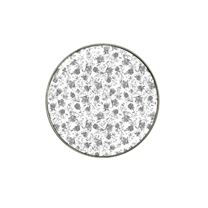 Floral pattern Hat Clip Ball Marker