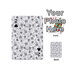 Floral Pattern Playing Cards 54 (mini)  by ValentinaDesign