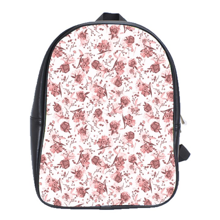 Floral pattern School Bags(Large) 