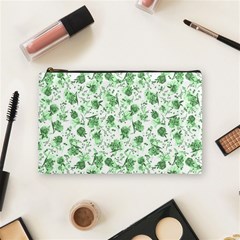 Floral Pattern Cosmetic Bag (medium) 