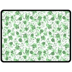 Floral Pattern Fleece Blanket (large)  by ValentinaDesign