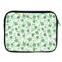 Floral Pattern Apple Ipad 2/3/4 Zipper Cases by ValentinaDesign