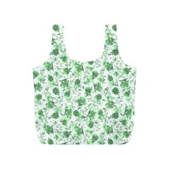 Floral Pattern Full Print Recycle Bags (s)  by ValentinaDesign