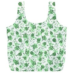 Floral Pattern Full Print Recycle Bags (l)  by ValentinaDesign