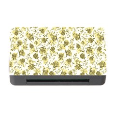 Floral Pattern Memory Card Reader With Cf by ValentinaDesign