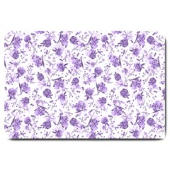 Floral Pattern Large Doormat 