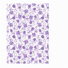 Floral Pattern Large Garden Flag (two Sides) by ValentinaDesign