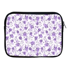 Floral Pattern Apple Ipad 2/3/4 Zipper Cases by ValentinaDesign