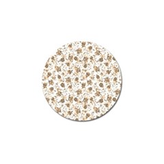 Floral Pattern Golf Ball Marker (10 Pack) by ValentinaDesign