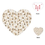 Floral pattern Playing Cards (Heart)  Front