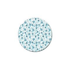 Floral Pattern Golf Ball Marker by ValentinaDesign