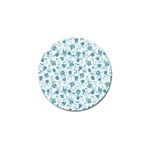 Floral pattern Golf Ball Marker (10 pack) Front