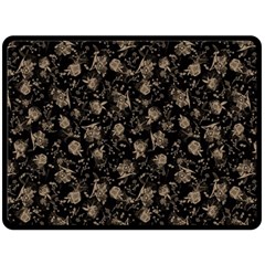 Floral Pattern Fleece Blanket (large)  by ValentinaDesign