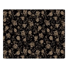 Floral Pattern Double Sided Flano Blanket (large)  by ValentinaDesign