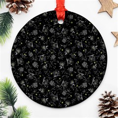 Floral Pattern Ornament (round) by ValentinaDesign