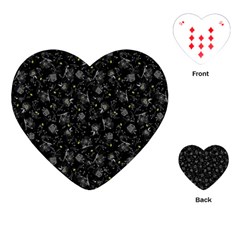 Floral Pattern Playing Cards (heart)  by ValentinaDesign