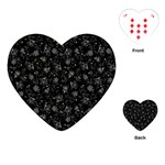 Floral pattern Playing Cards (Heart)  Front