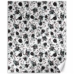 Floral pattern Canvas 11  x 14   10.95 x13.48  Canvas - 1