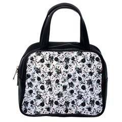 Floral Pattern Classic Handbags (one Side) by ValentinaDesign